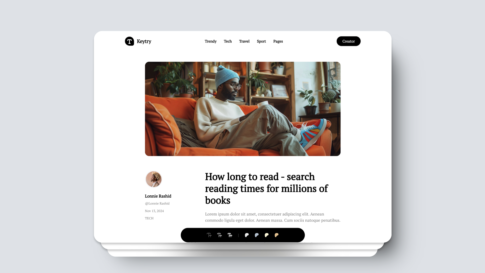 Template Blog with Blocs: Design Freedom & Manual Control—No CMS Needed